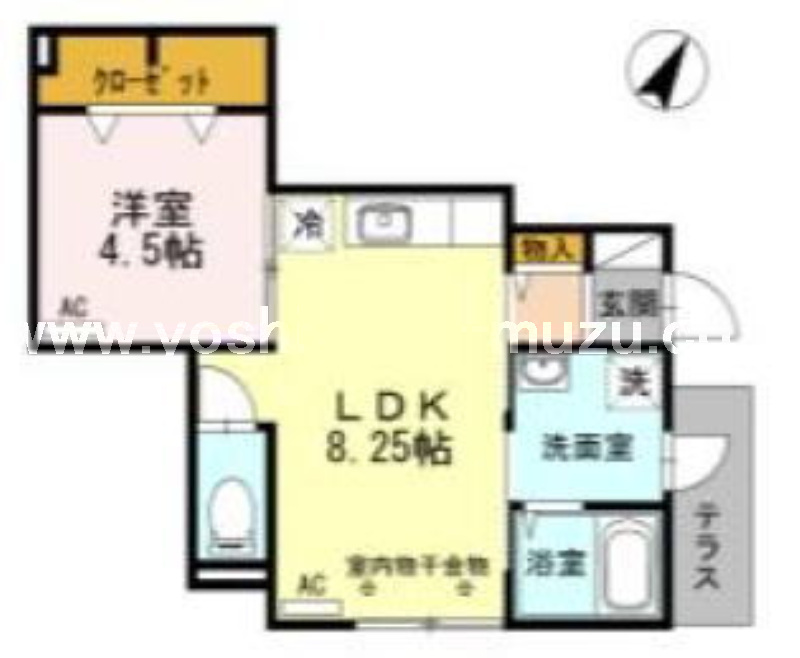 阿佐ヶ谷駅 徒歩8分 構造:軽量鉄骨造