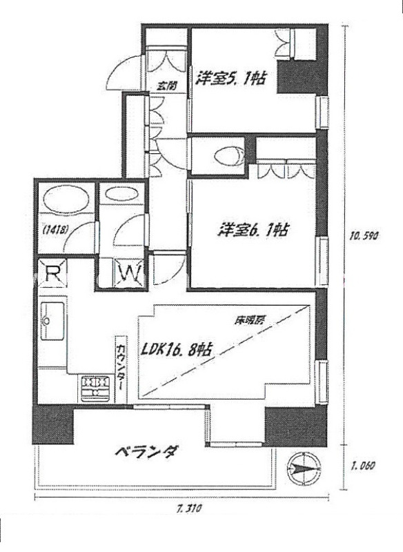 阿佐ヶ谷駅 徒歩1分 構造:鉄筋コンクリート造
